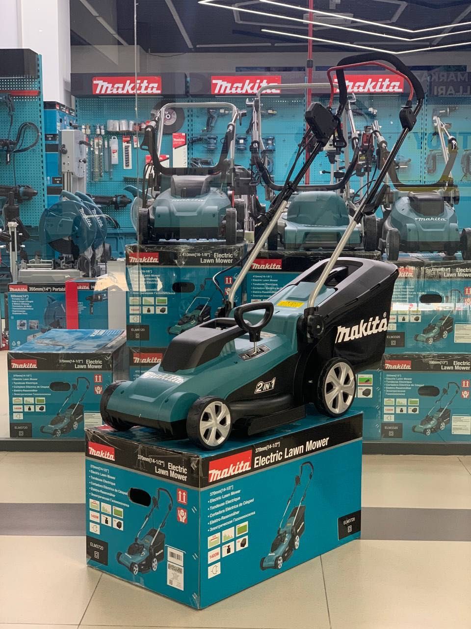 Газонокосилка электрическая Makita ELM3720 от офиц дилера Makita