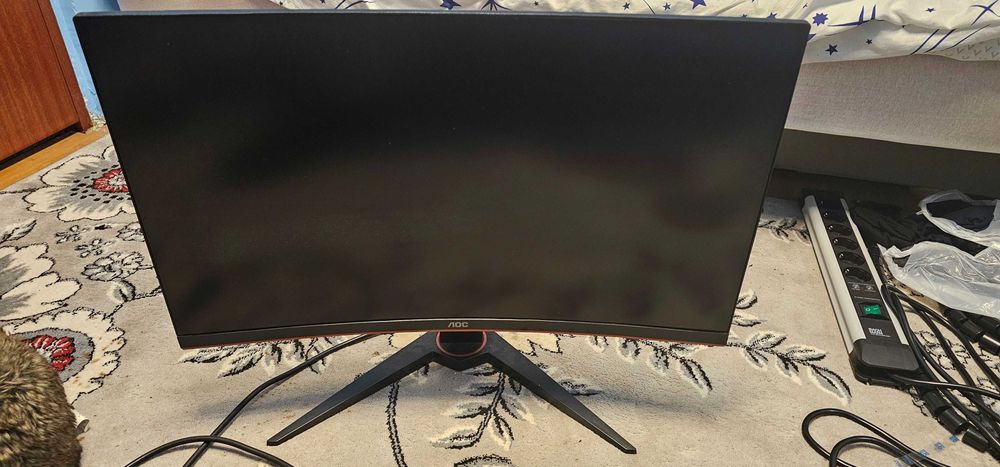 Monitor Gaming Curbat LED VA AOC 140 hz