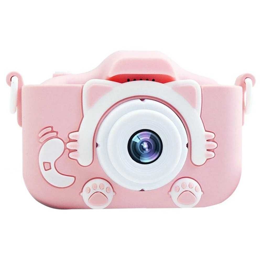 Camera Foto Copii, 40 Mpx, Full HD 1080P, model Pisica, Ecran 2 inch,