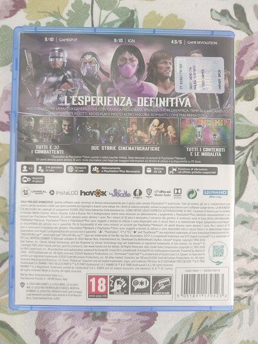 Joc Mortal Kombat pentru PS5
