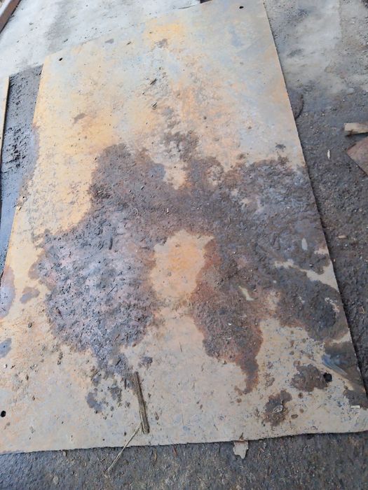 Лист рифлённый металический