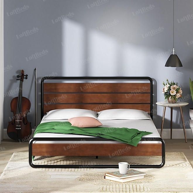 Односпальная и Двуспальная кровать MONTANA, Temir divan loft