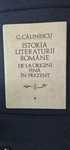 Istoria literaturii române de George Călinescu-Editia 1988