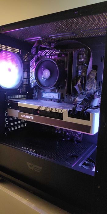 гейминг компютър NVIDIA rtx 3080 10g/ryzen 5 5600/16gb/1TB nvme