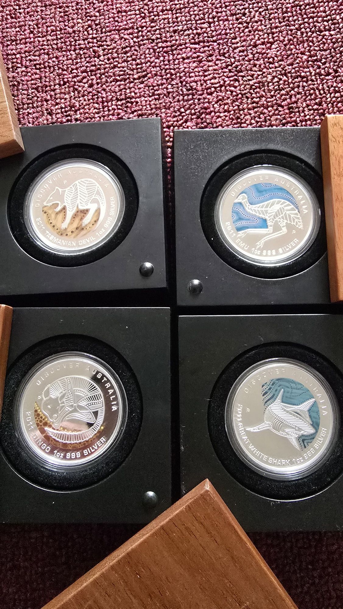 Monede argint 999 1 oz