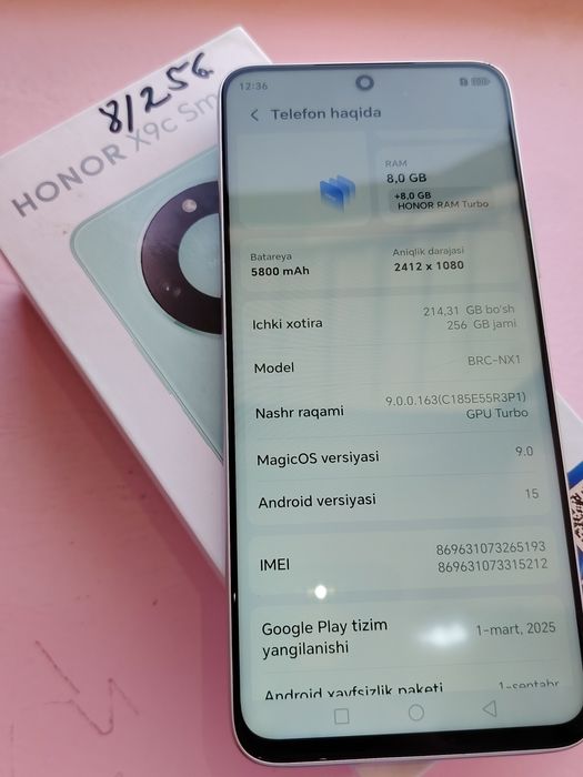 Honor X9C smart 8/256