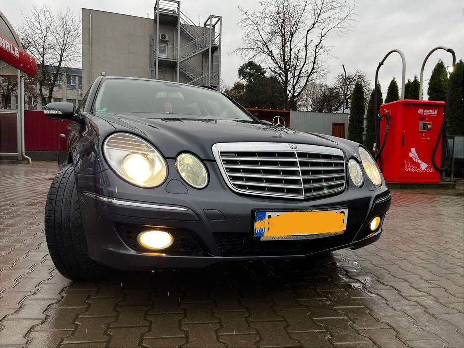 Mercedes e class facelift  2007 Decembrie