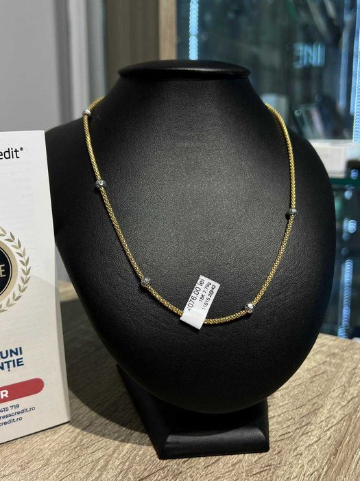 (AG42) Lant aur 18K 7.79g b11515.2 - Garantie 2 ani!