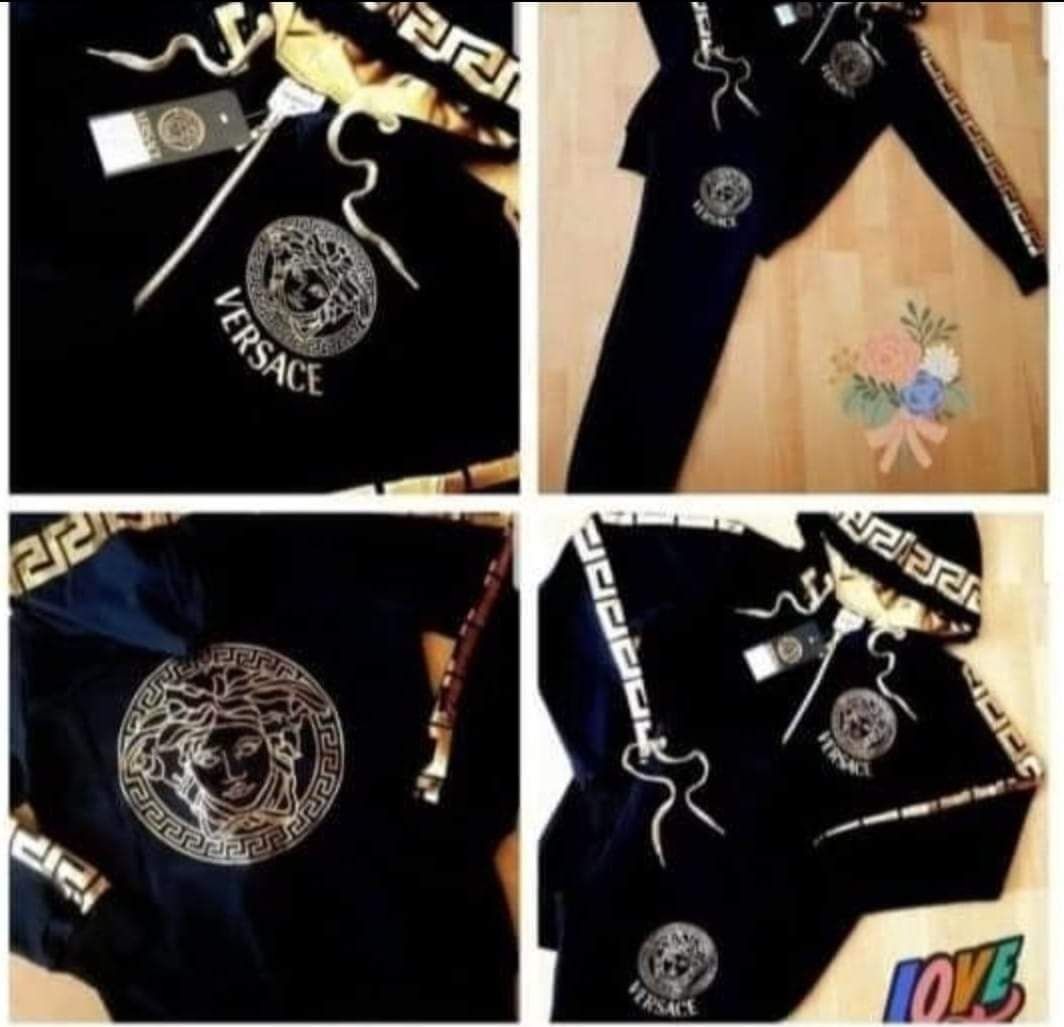 Trening Versace super model/logo auriu/diverse marimi, saculet, etiche