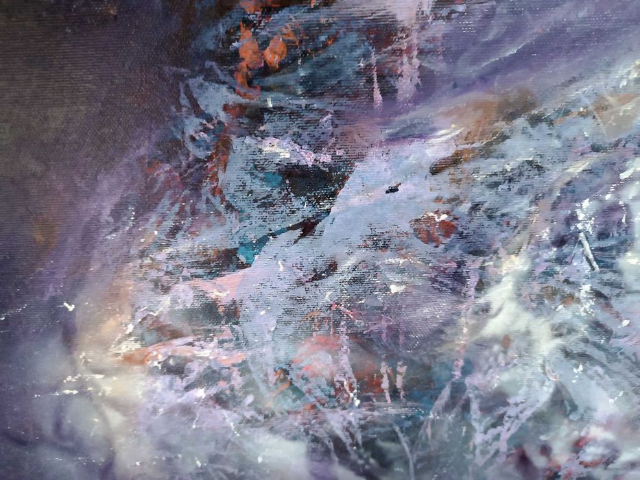 Inger metafizic gotic abstract semnat maestrul Ovidiu Kloska