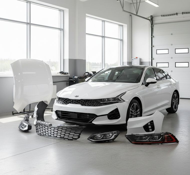 Kia k5, ОРИГИНАЛЬНЫЕ заводские кузовные запчасти с Кореи
