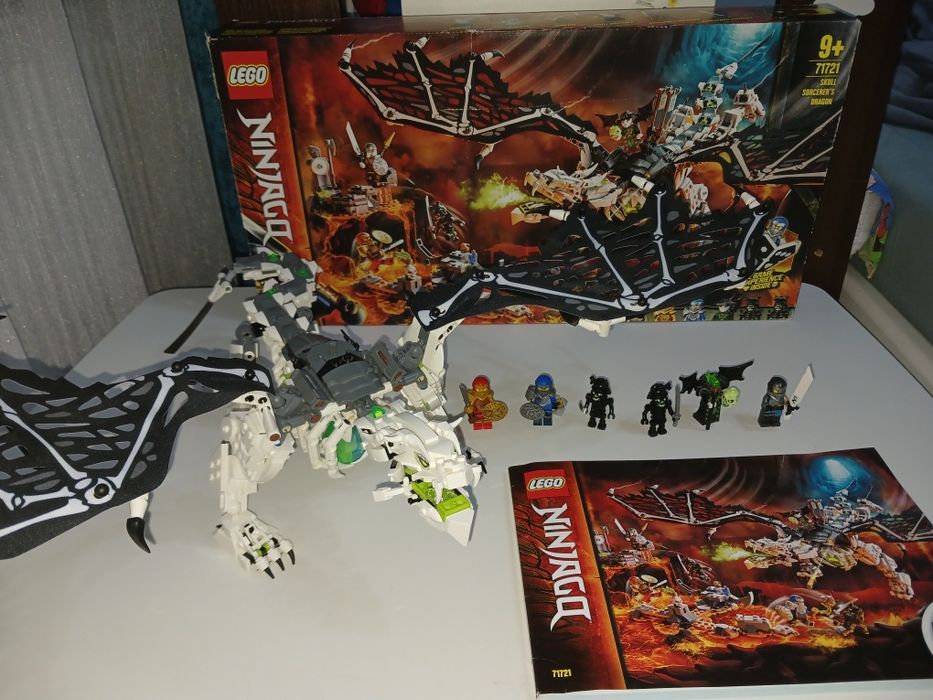 Lego ninjago figurine rare, akita, samukai, morro, loyd posedat, omega