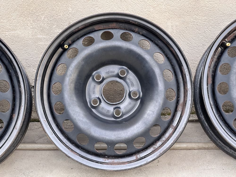 4бр железни VW Audi Skoda Seat 15цола