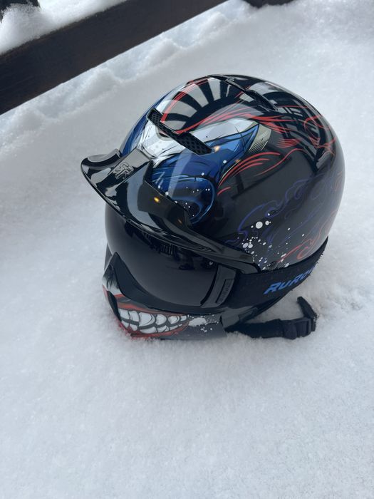 Ruroc casca ski RG 1 DX. “Joker face”