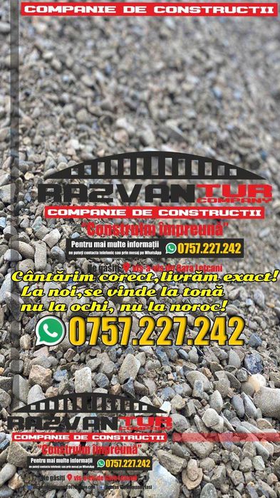 Piatra concasata 0-30 Terasament / drumuri / parcari