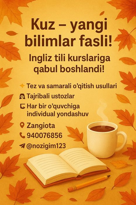 Til kurslari arzon va siftli
