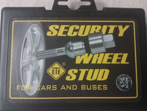 Комплект Секретни болтове с шайба за лети джанти пежо, ситроен