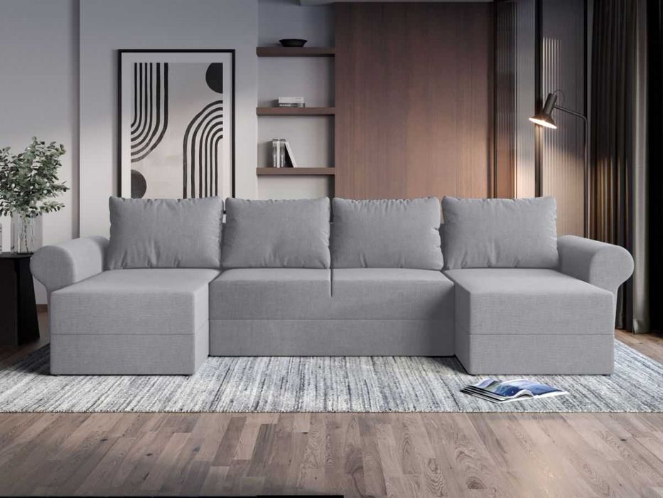 Coltar U Extensibil Bonito gri deschis - Transport Gratuit