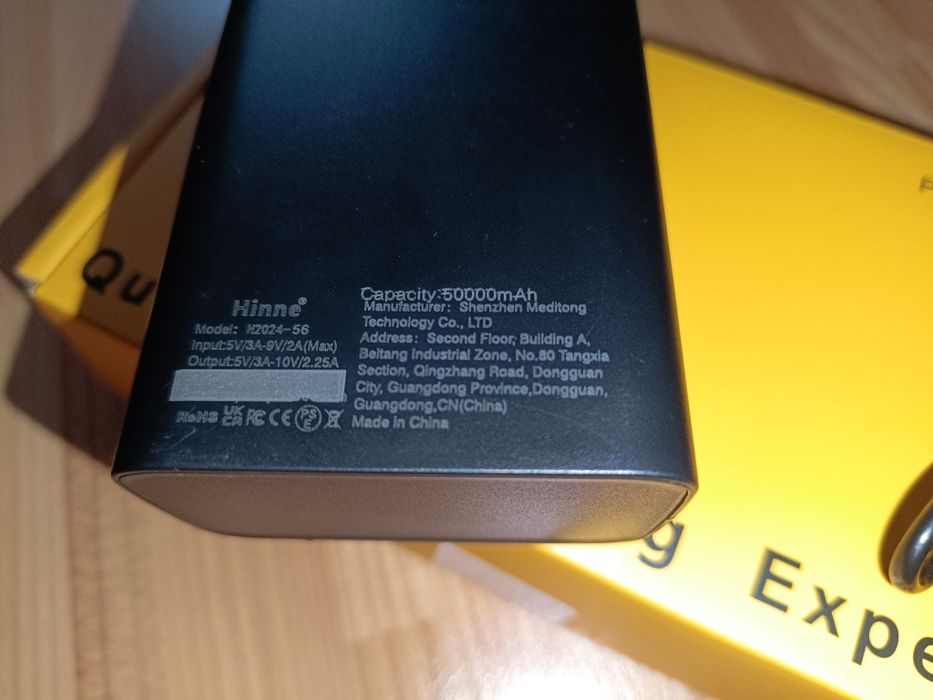 Baterie externa 50000 mAh
