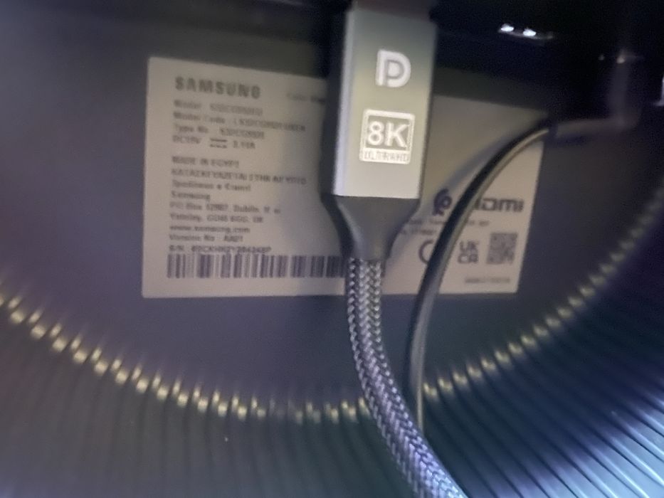 Гейминг Извит Монитор Samsung Odyssey G5 VA, 32.0” 2560x1440 165 HZ