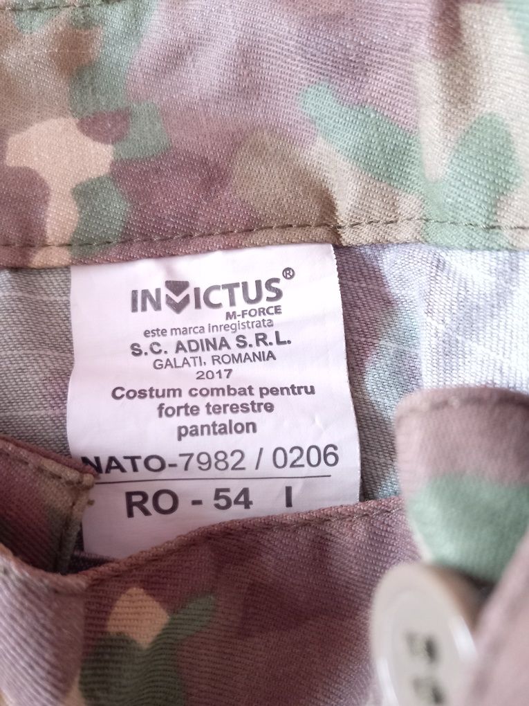 Combat militar Pantaloni Veston Capela 150 lei