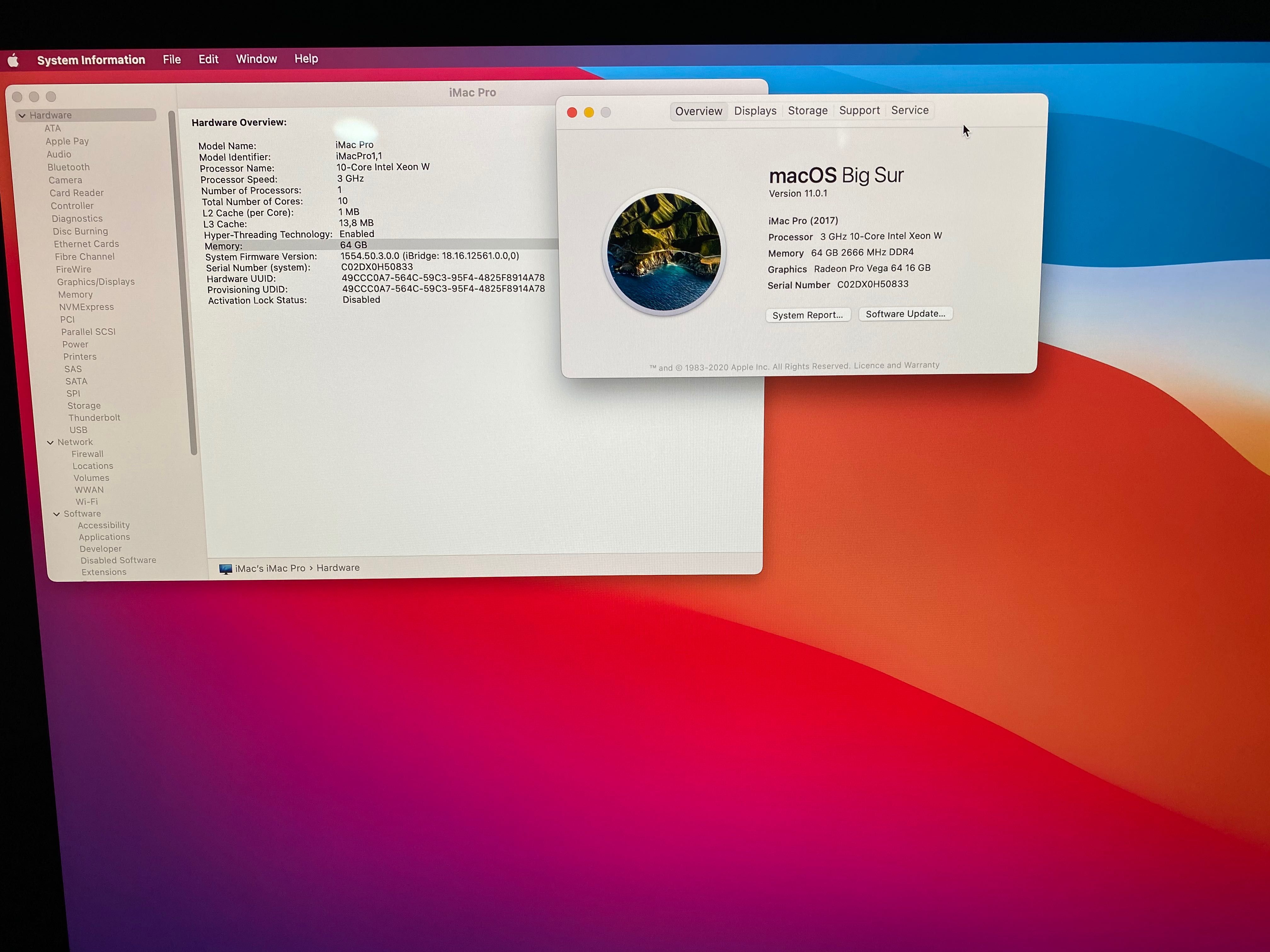 Продава IMac Pro 27", 1 TB SSD, RAM 64