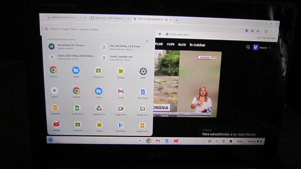 Laptop ChromeBook ACER N16Q14, touchscreen