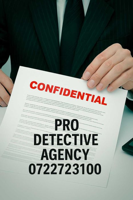 Pro Detective Agency -aveti nevoie de ajutorul unor detectivi experti?