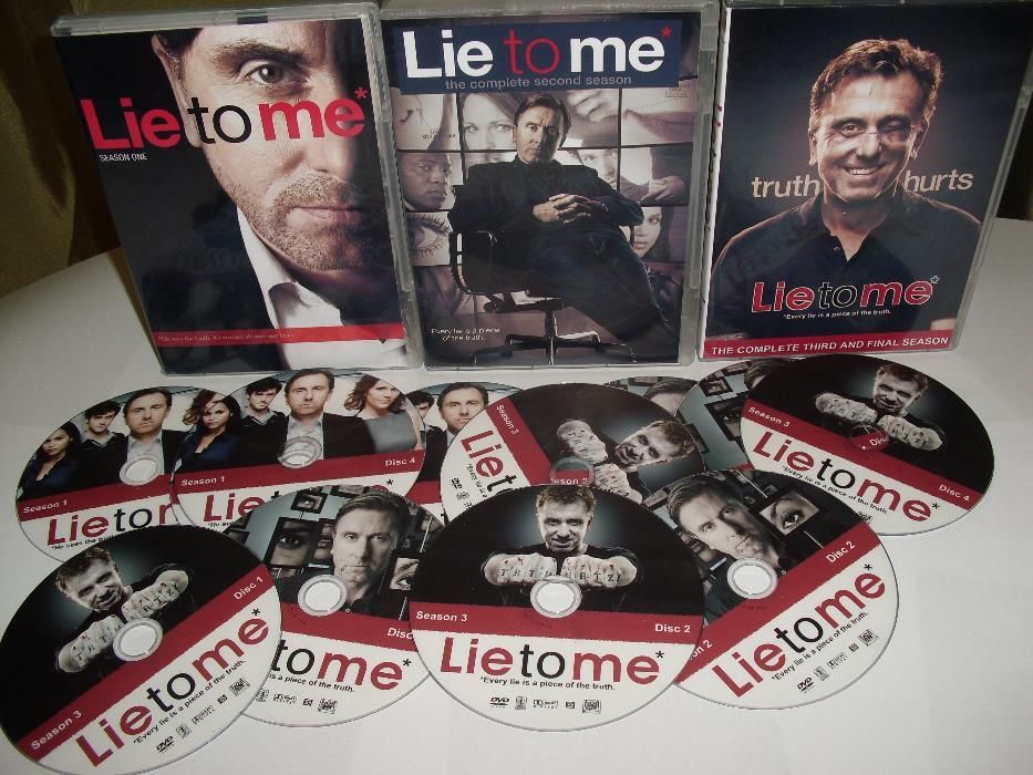 Lie to Me 2009 2011 Psihologia minciunii 3 sezoane DVD