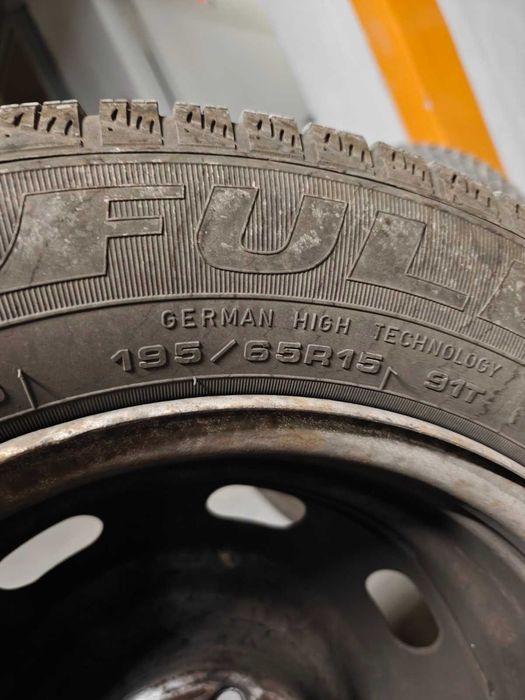 4 бр. Зимни гуми Fulda Kristall Montero 3, 195/65 R15, 7мм грайфер