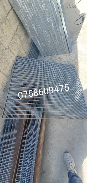 Trepte zincate 80x27 cm