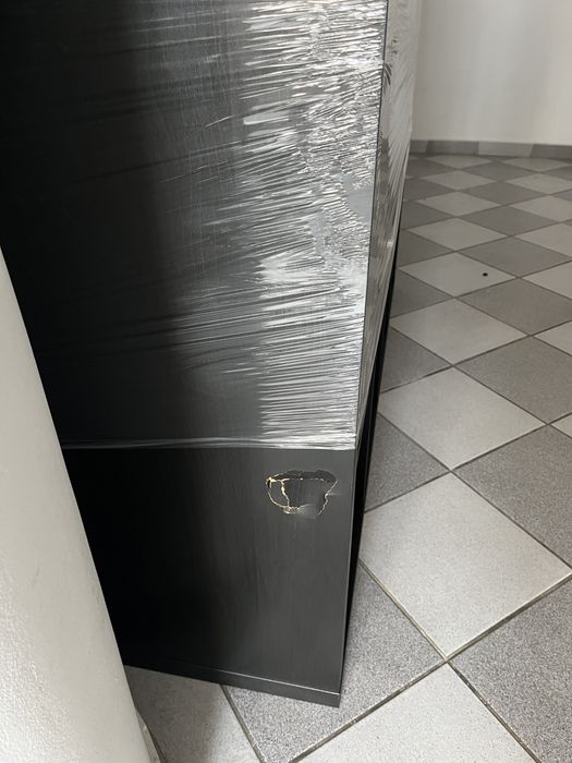 Etajera/ mobilier birou KALLAX, IKEA, negru