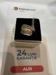 (AG42) Inel aur 14k 3.35g- Garantie 2 ani!
