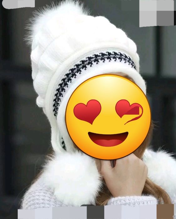 Căciulă alba, cu blanita