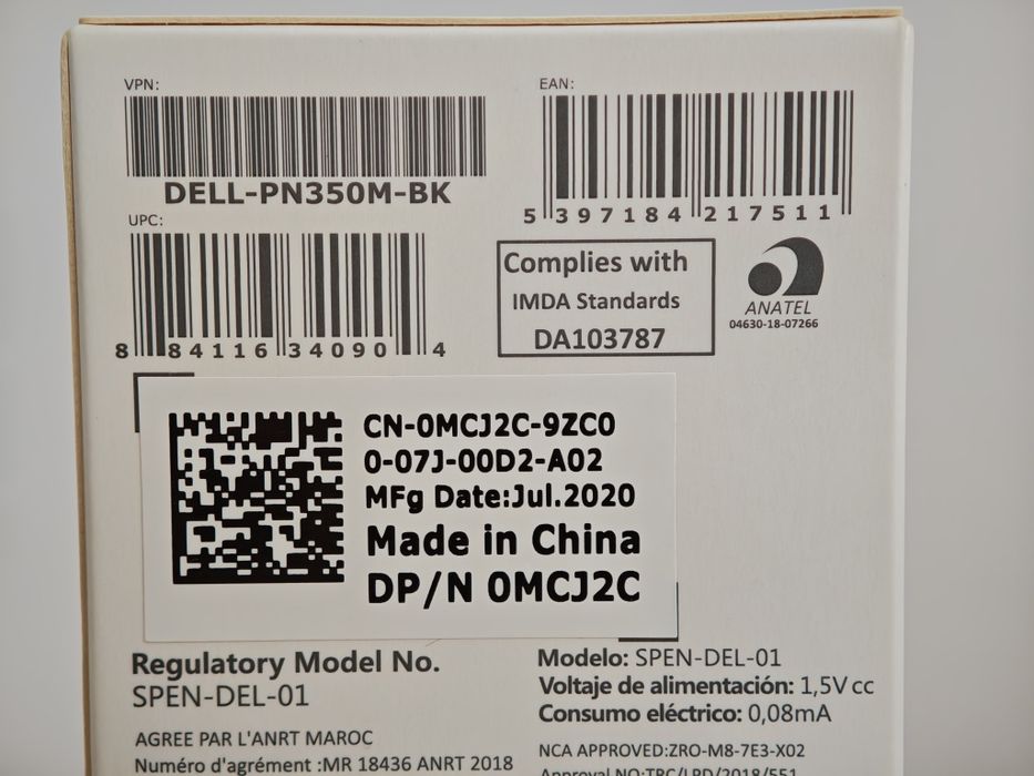 Dell Active Pen / Stylus PN350M-BK