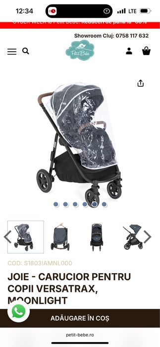 Carucior Joie Versatrax