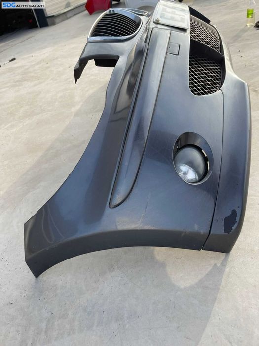 Bara Spoiler Fata Completa cu Grile si Proiectoare BMW Seria 1 E81 E87 2004 - 2008 Cod BM04025BAN [Z0072]