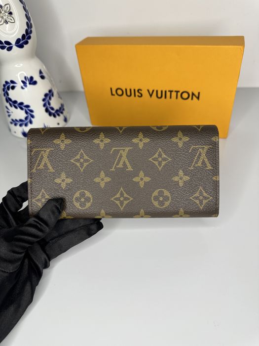 Portofel Louis Vuitton EMILIE wallet piele canvas 100% cutie inclusă 6