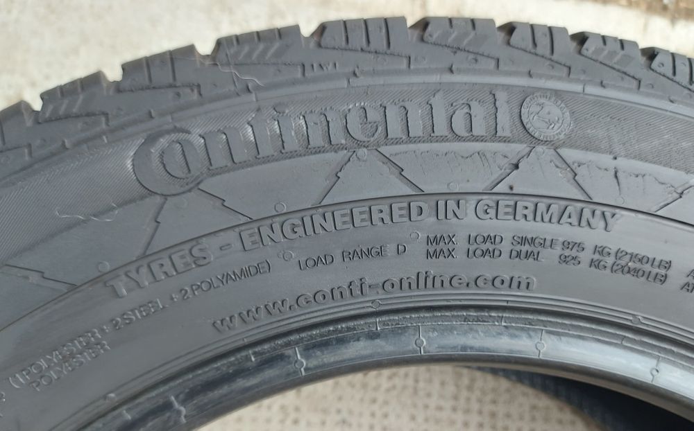 Set 2buc 205/65 R16C Continental VanContact 2 M+S iarnă