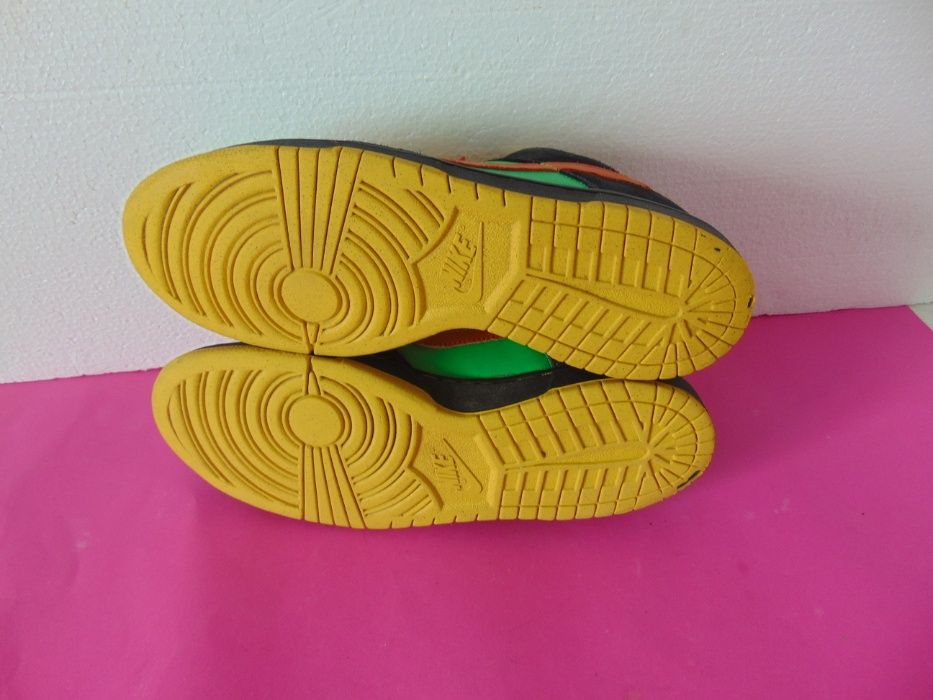 Nike Sb Dunk Low Green Spark Hoop Orange номер 46 Оригинални кецове