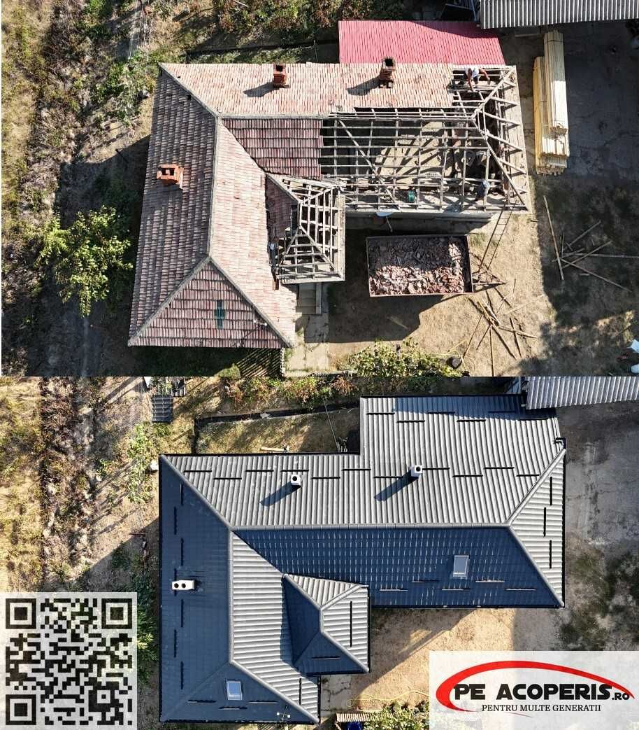 Tabla Bilka - tabla acoperis cu montaj tabla acum si in Rate fixe