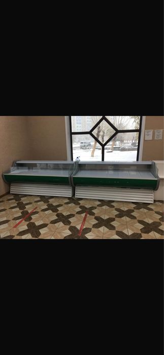 Лари, холодильники открытые