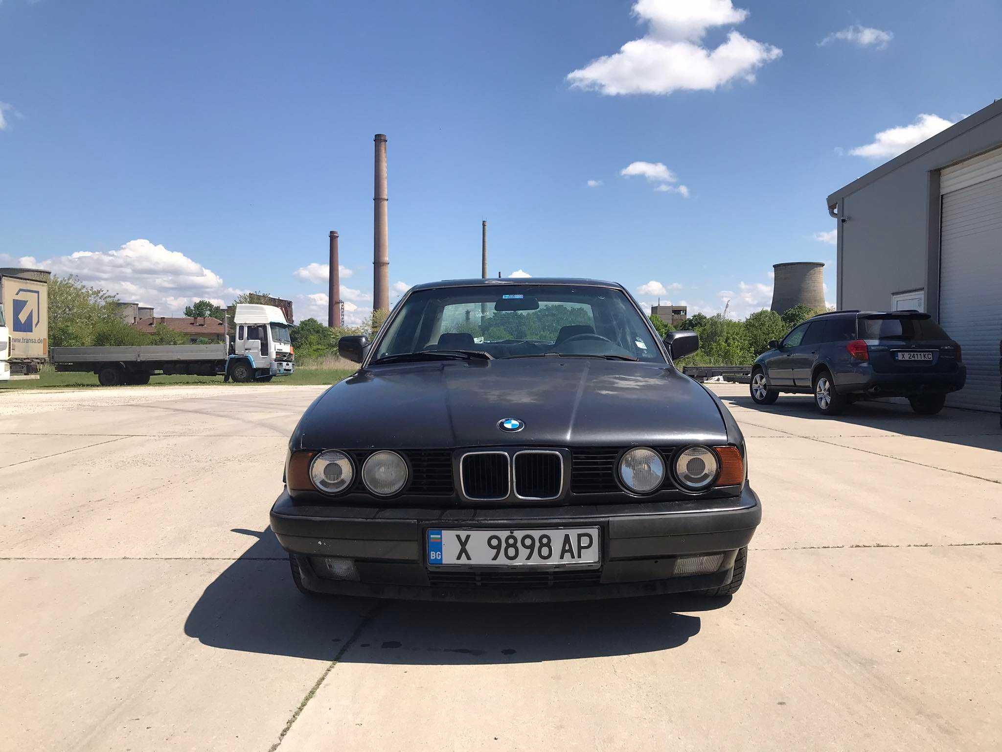 BMW 524 td 116 к.с. 1992 г. седан , ръчни скорости