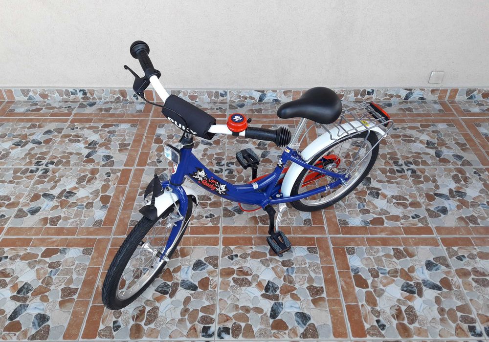 Bicicletă copii 18’ PUKY ZL 18-1 ALUMINIU Capt'n Sharky – albastră