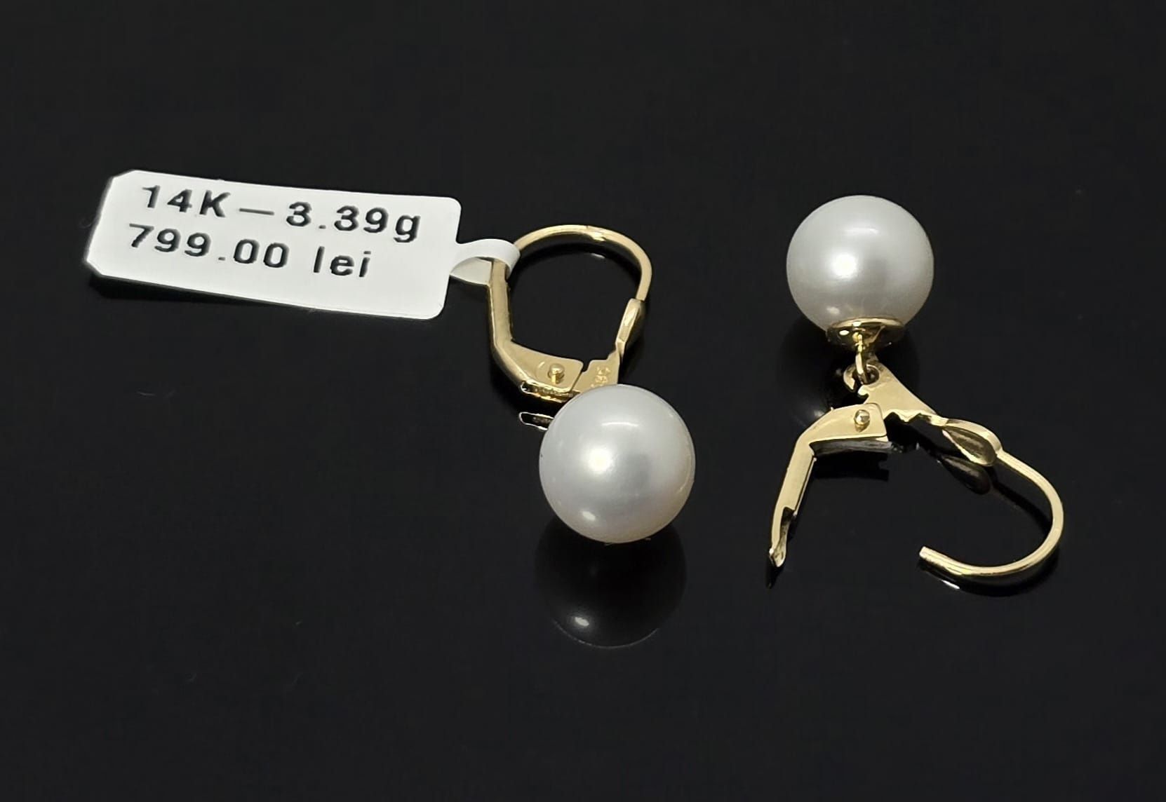 Cercei aur 14k 3.39g