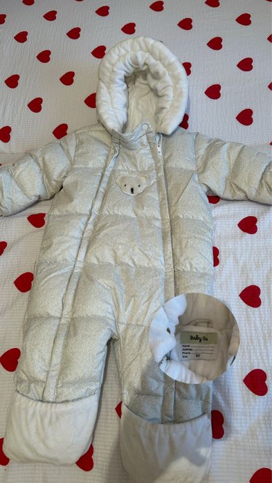 Продам зимний комбинезон, размер 80