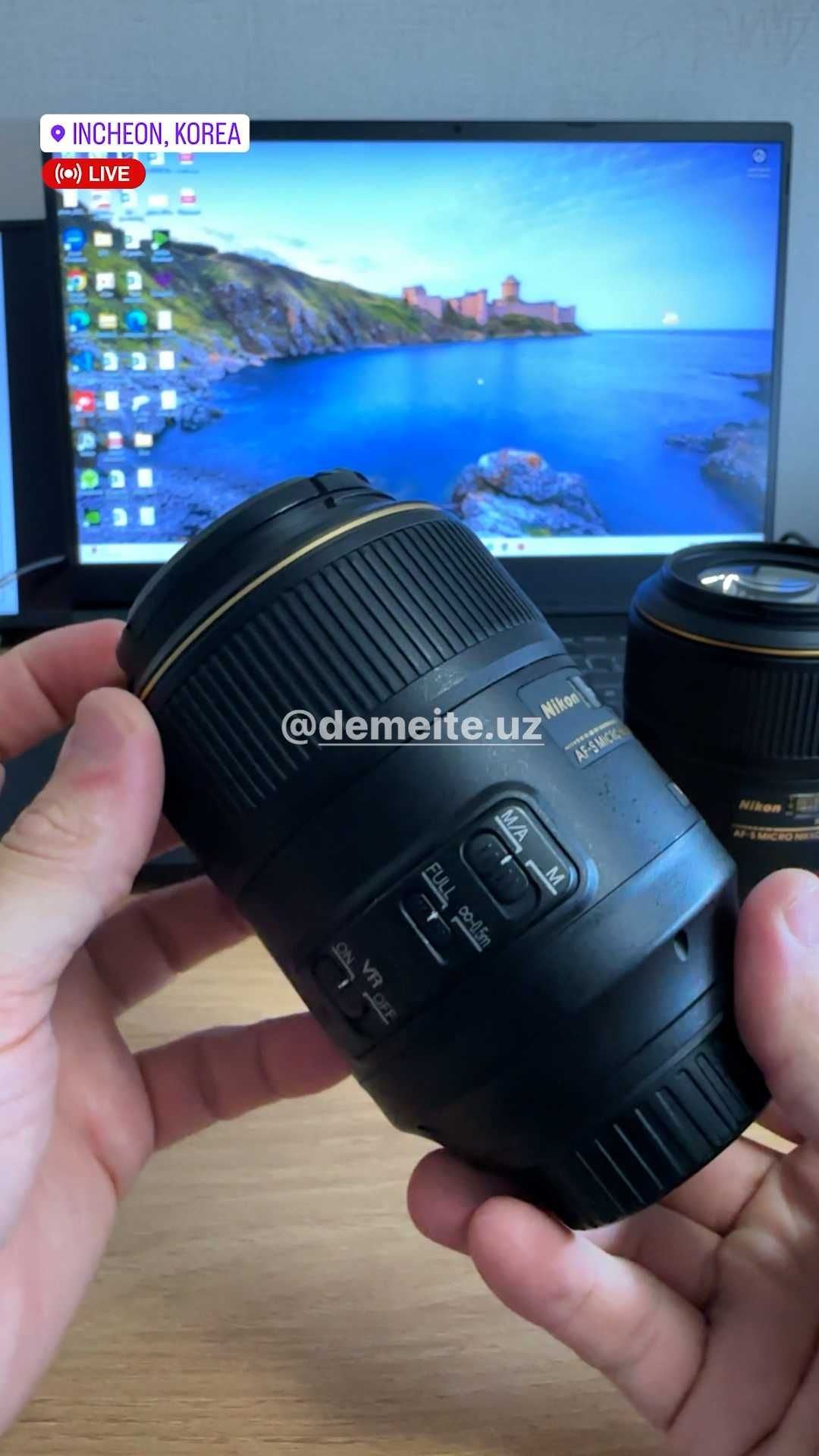 Nikon 105mm Micro AF-S VR f2.8G IF-ED: Stomatologlar uchun