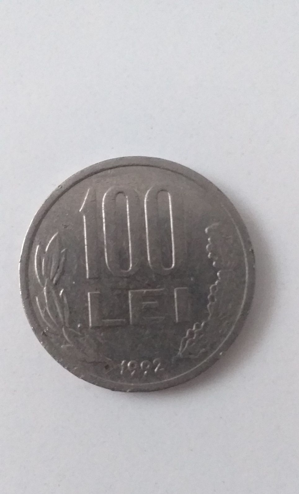 Moneda de colectie 100 de lei an 1992