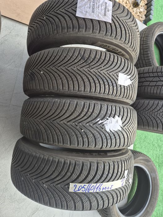 Vând cauciucuri 205/60/16 M+S set complet imp Germania