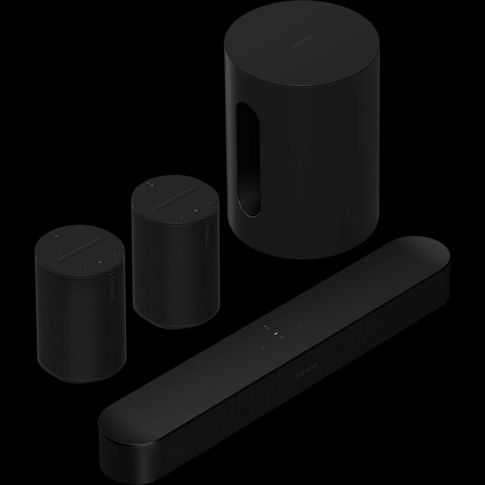 Set Home Theater SONOS - Beam (Gen 2) + Sub Mini + 2 boxe Era 100
